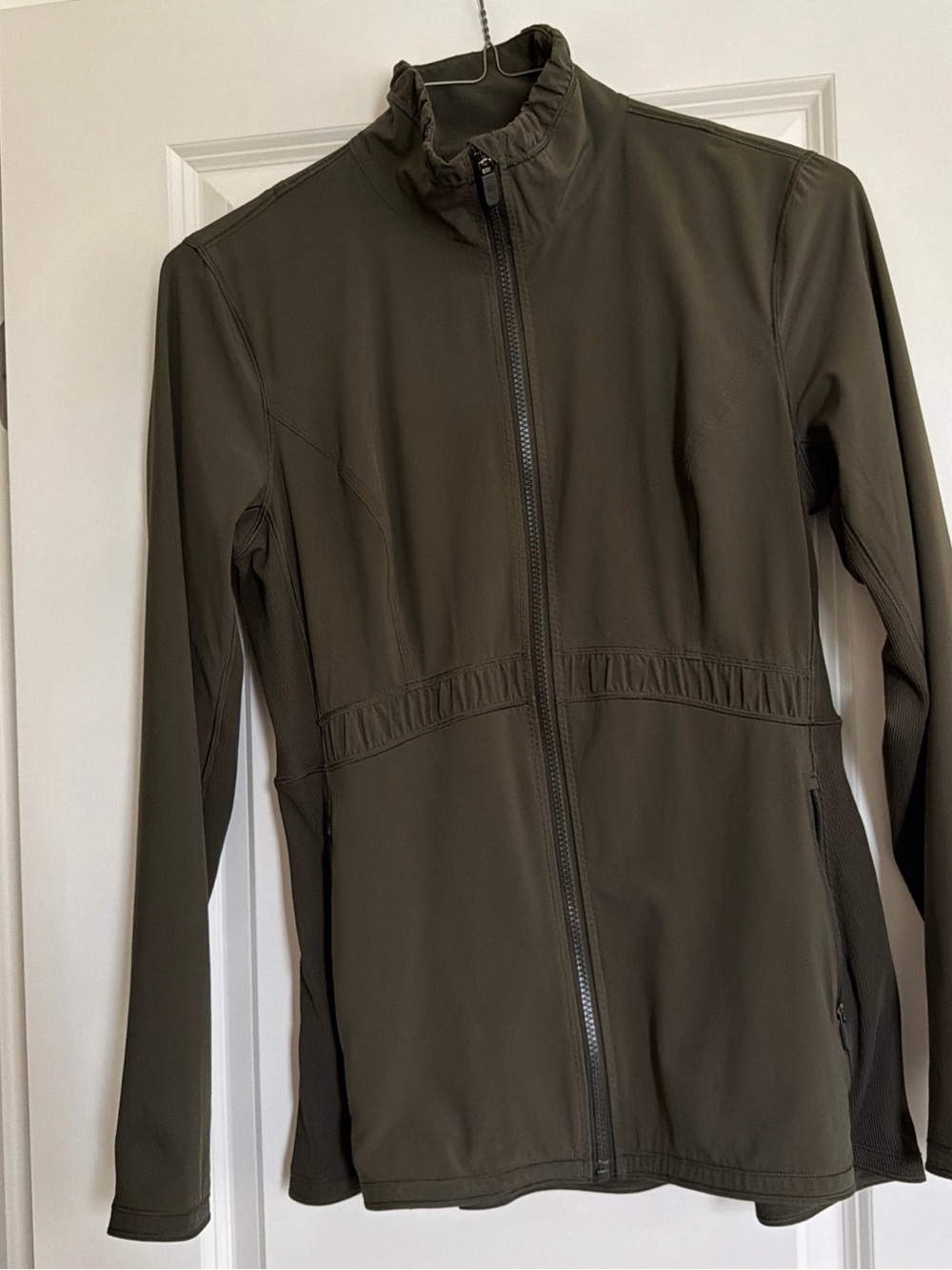 Limited Edition Lululemon athletica Olive Utility Zip Jacket